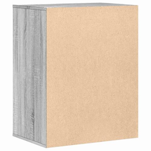 Kommode til hjørne 60x41x76 cm konstrueret træ grå sonoma-eg