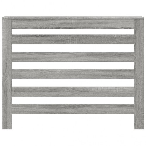 Radiatorskjuler 104 x 20 x 82 cm i konstrueret træ - grå sonoma-eg
