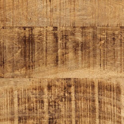 Sofabord 90x50x30 cm massivt ru mangotræ
