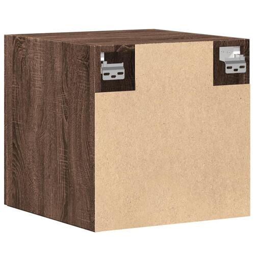 Vægskab 40x42,5x40 cm konstrueret træ brun egetræsfarve