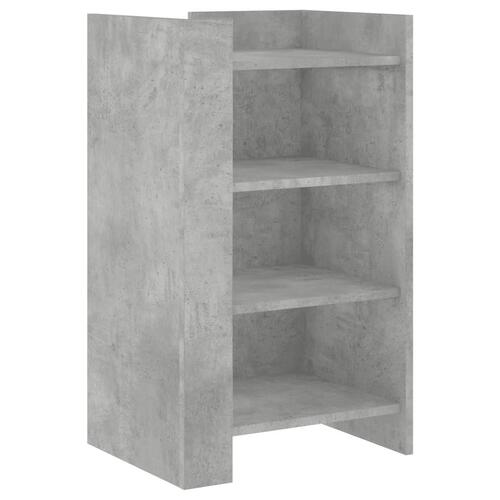 Skænk 45x35x75 cm konstrueret træ betongrå