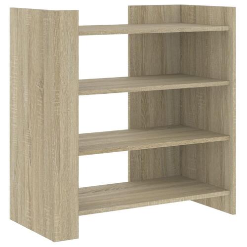 Skænk 73,5x35x75 cm konstrueret træ sonoma-eg