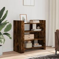 Skænk 73,5x35x75 cm konstrueret træ røget egetræsfarve