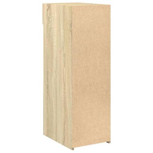 Reol 30x42,5x93 cm konstrueret træ sonoma-eg