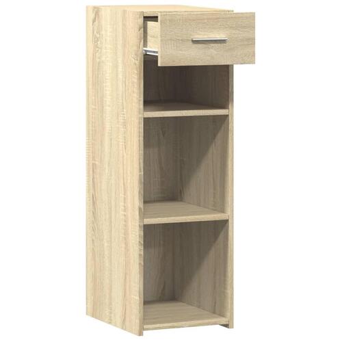 Reol 30x42,5x93 cm konstrueret træ sonoma-eg
