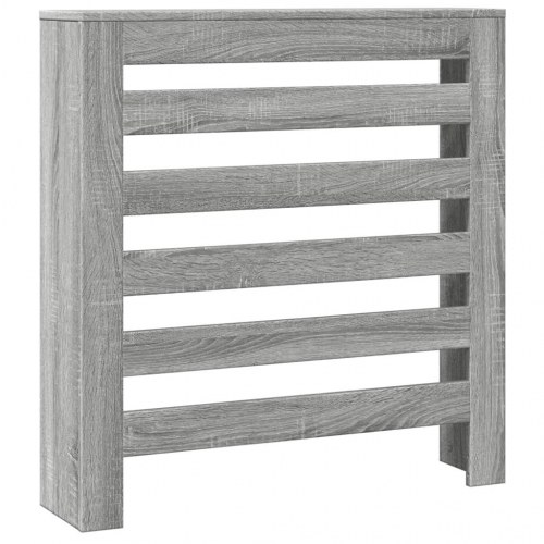 Radiatorskjuler 78 x 20 x 82 cm - grå sonoma-eg