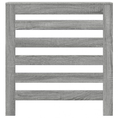 Radiatorskjuler 78 x 20 x 82 cm - grå sonoma-eg