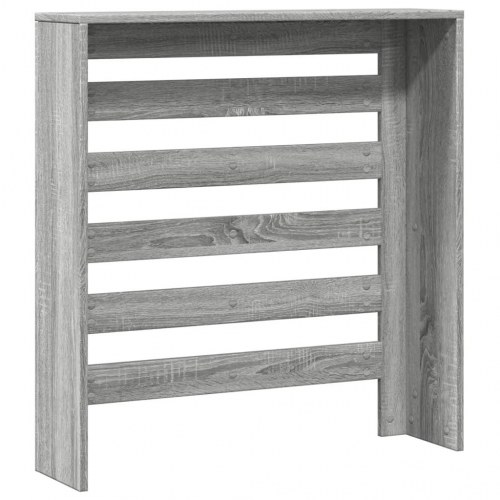 Radiatorskjuler 78 x 20 x 82 cm - grå sonoma-eg