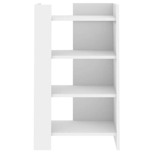 Skænk 45x35x75 cm konstrueret træ hvid