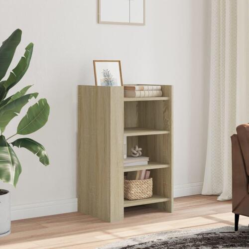 Skænk 45x35x75 cm konstrueret træ sonoma-eg