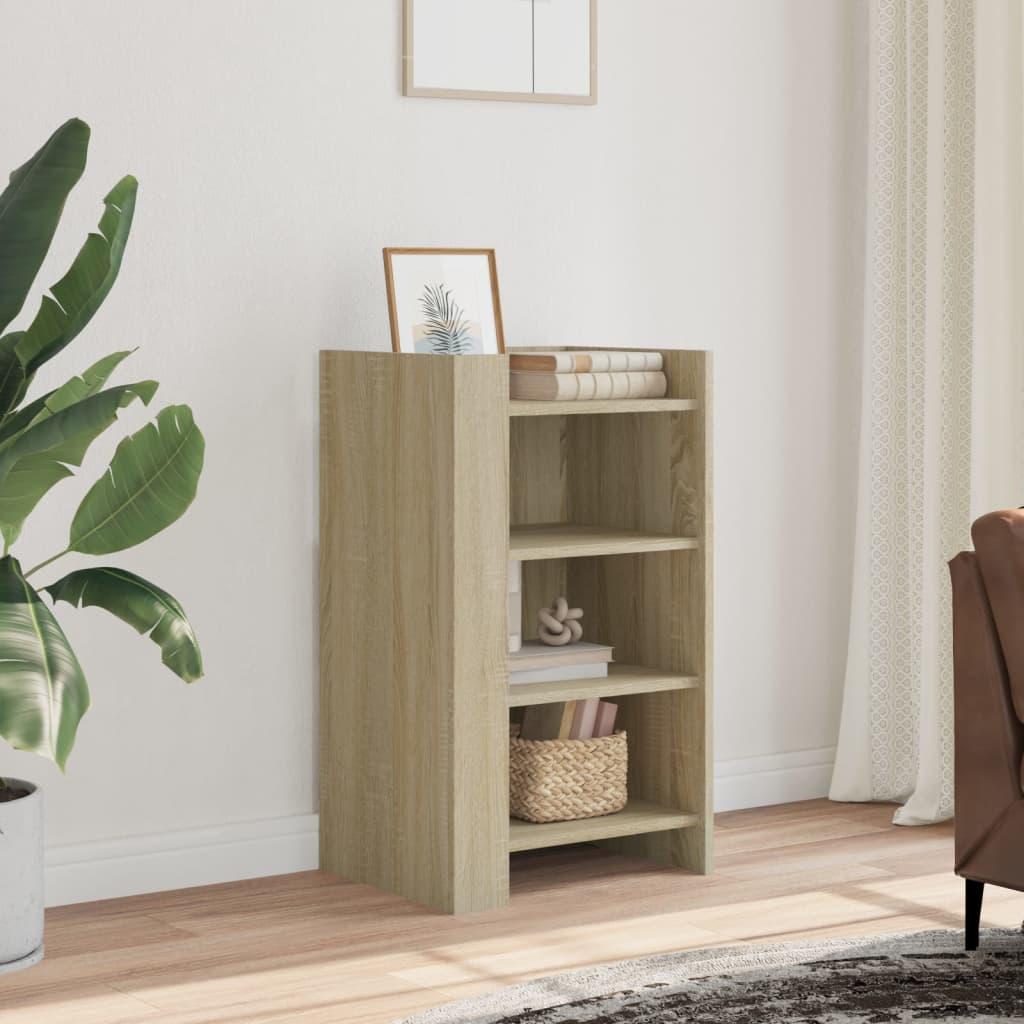Skænk 45x35x75 cm konstrueret træ sonoma-eg