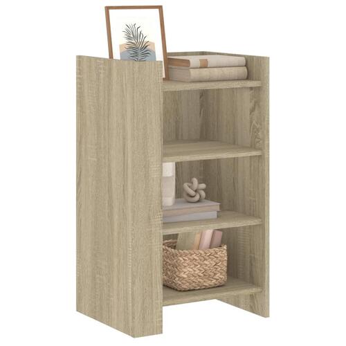 Skænk 45x35x75 cm konstrueret træ sonoma-eg