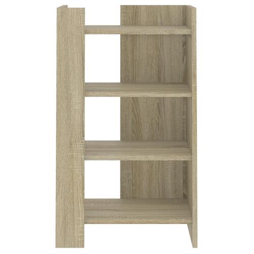 Skænk 45x35x75 cm konstrueret træ sonoma-eg