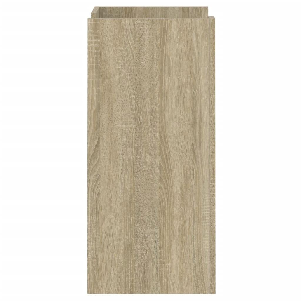 Skænk 45x35x75 cm konstrueret træ sonoma-eg