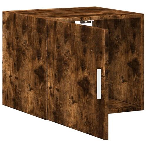 Vægskab 45x42,5x40 cm konstrueret træ røget egetræsfarve