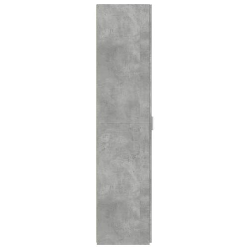 Højskab 40x42,5x185 cm konstrueret træ betongrå