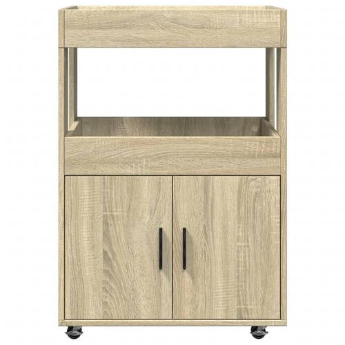 Barvogn 60x39,5x89 cm konstrueret træ sonoma-eg