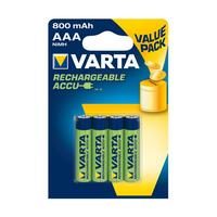 Genopladelige batterier Varta 800 mAh 1,2V (4 enheder)