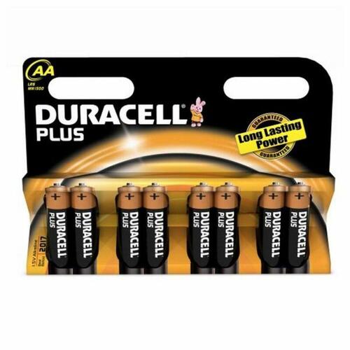 Alkalinebatterier DURACELL LR06 LR6 AA 1.5V (8 stk)