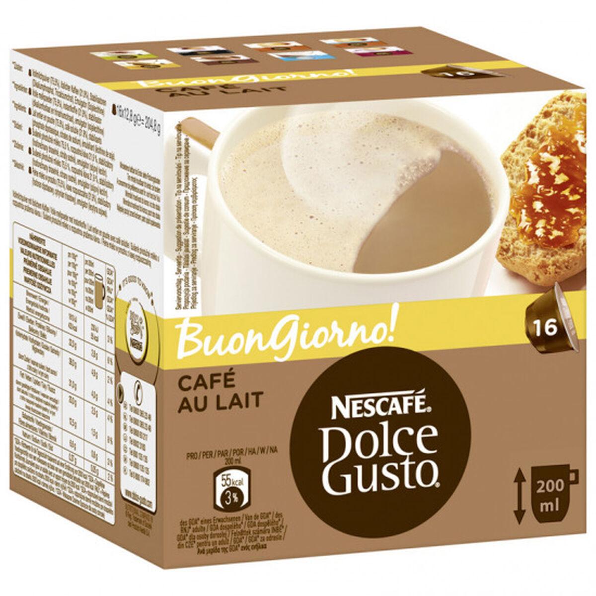 Nestlé Dolce Gusto Café Au Lait kaffekapsler - 16 stk billede