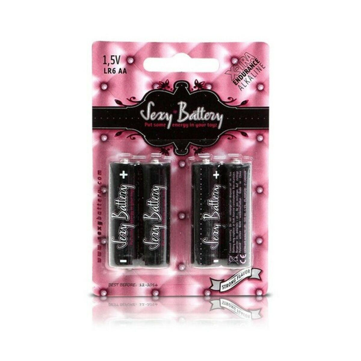 Sexy Battery AA alkalinebatterier 1,5 V - 4 stk