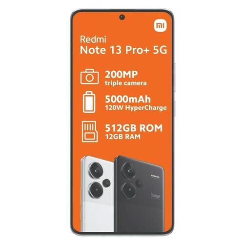 Smartphone Xiaomi REDMI NOTE 13 PRO+ 6,67" Mediatek Dimensity 7200 Ultra 12 GB RAM 512 GB Hvid