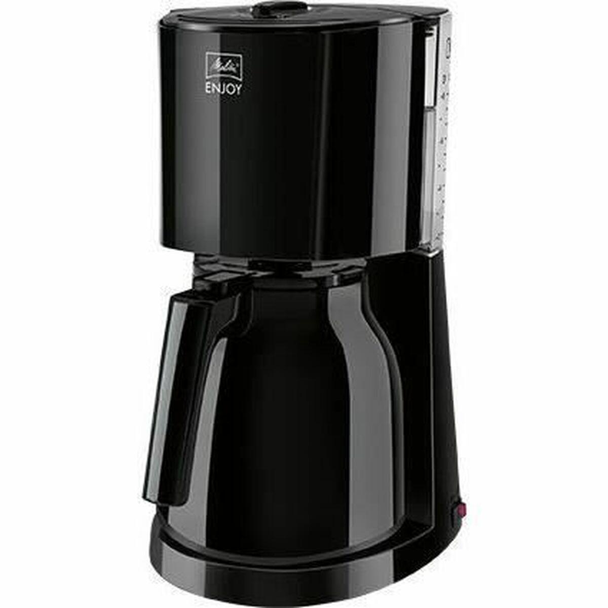 Drip Coffee Machine Melitta ENJOY II THERM BLACK Sort 1000 W 1,1 L