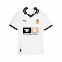 Kortærmet T-shirt til Mænd Puma Valencia.C.F Hvid XL