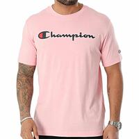 Kortærmet T-shirt til Mænd Champion Crewneck L