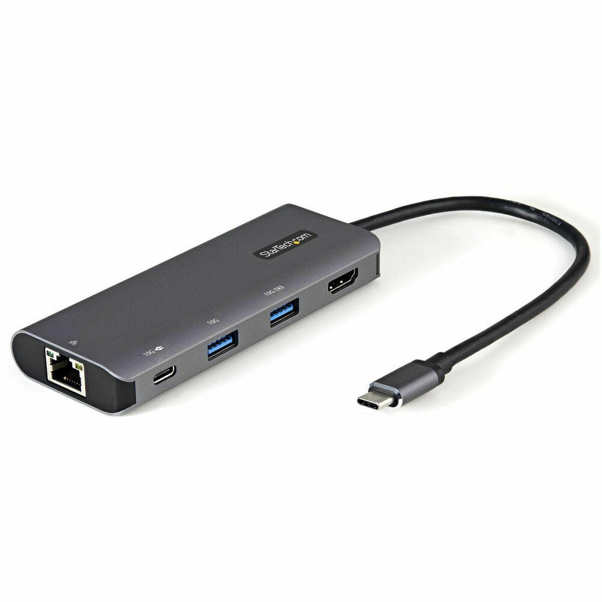Docking-station Startech DKT31CHPDL Grå 4K Ultra HD