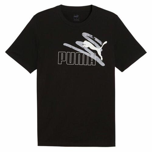 Kortærmet T-shirt til Mænd Puma Essentials + AB M