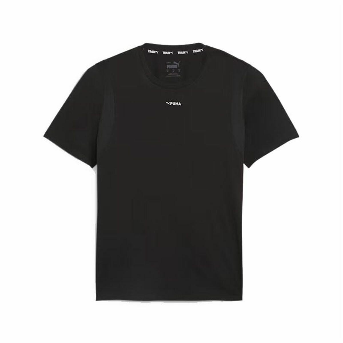 Kortærmet T-shirt til Mænd Puma FIT Triblend Sort L