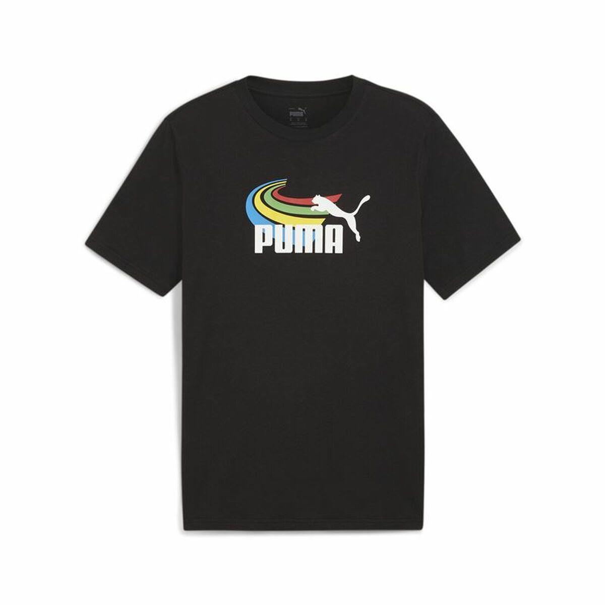 Kortærmet T-shirt til Mænd Puma GRAPHICS Summer Sort S