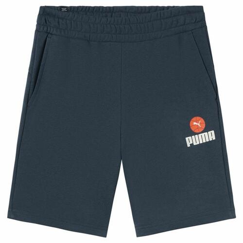 Sport Shorts Puma Blanck Ba Marineblå XL