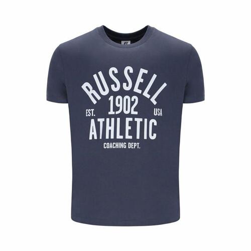 Kortærmet T-shirt til Mænd Russell Athletic AMT A40101 XL