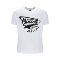 Kortærmet T-shirt til Mænd Russell Athletic AMT A40241 L