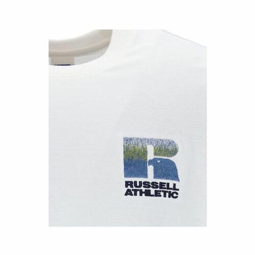 Kortærmet T-shirt til Mænd Russell Athletic EMT E46181 M