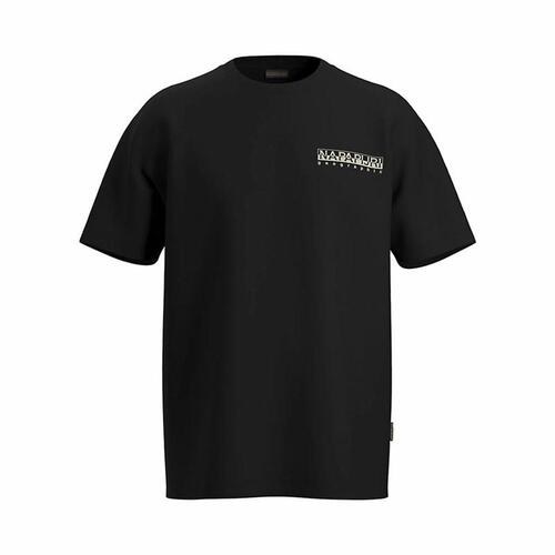 Kortærmet T-shirt til Mænd Napapjiri S-Gouin Sort L