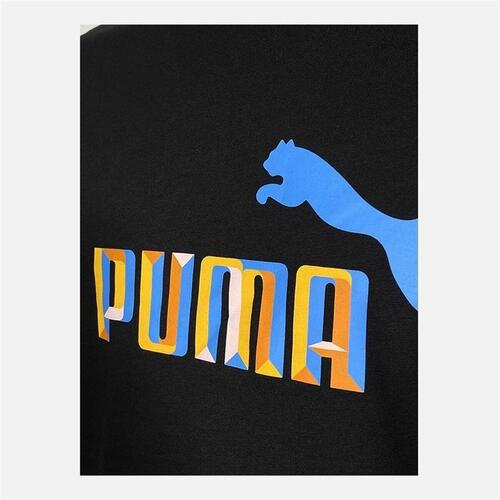 Kortærmet T-shirt til Mænd Puma Daily 3.0 Sort XL