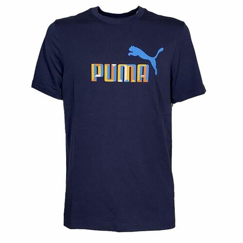 Kortærmet T-shirt til Mænd Puma Daily 3.0 Blå XL