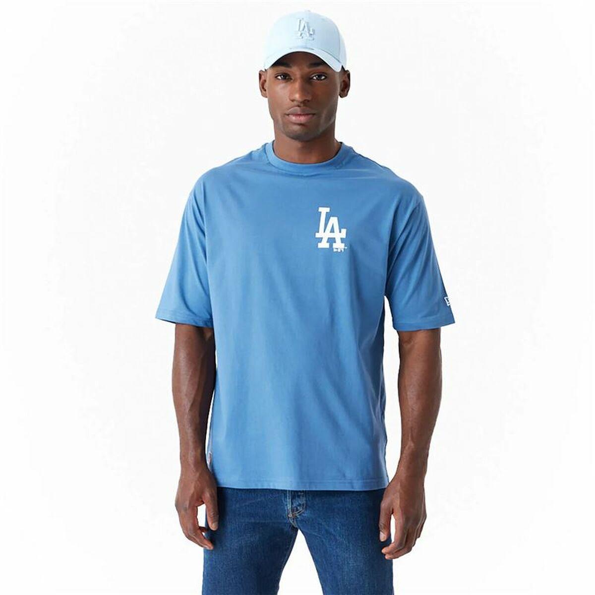 Kortærmet T-shirt til Mænd New Era LA Dodgers MLB World Series M