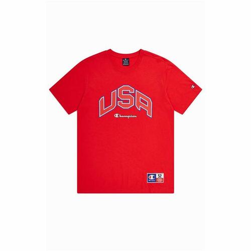 Kortærmet T-shirt til Mænd Champion Crewneck S