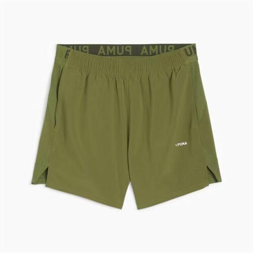 Sport Shorts Puma FIT 5" Oliven XL