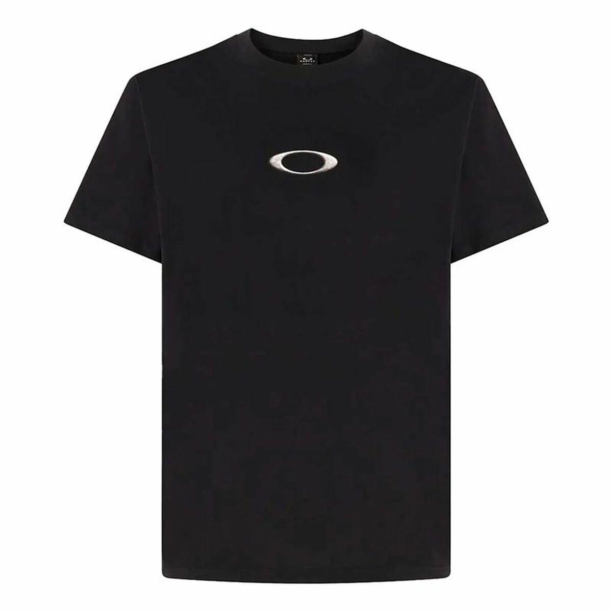 Kortærmet T-shirt til Mænd Oakley Mtl Blackout Sort XXL