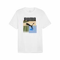 Kortærmet T-shirt til Mænd Puma GRAPHICS Summer Hvid M