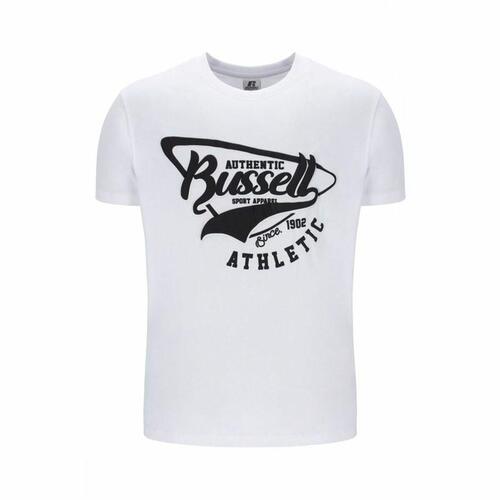 Kortærmet T-shirt til Mænd Russell Athletic AMT A40241 XL