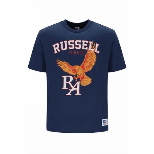 Kortærmet T-shirt til Mænd Russell Athletic EMT E46291 S