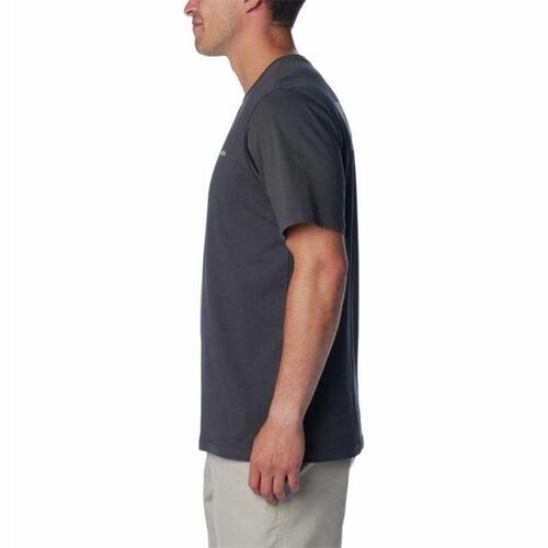 Kortærmet T-shirt til Mænd Columbia North Cascades™ Grå S