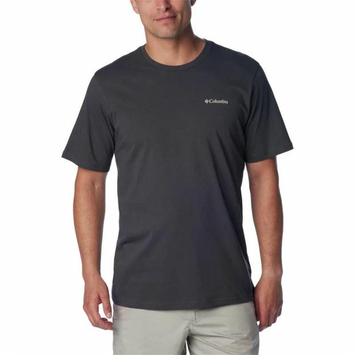 Kortærmet T-shirt til Mænd Columbia North Cascades™ Grå XL