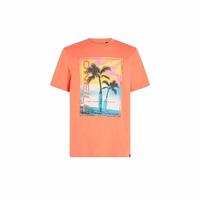 Kortærmet T-shirt til Mænd O'Neill Jack Neon Living Orange S